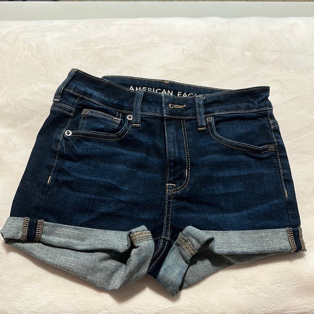 Dark blue American Eagle shorts